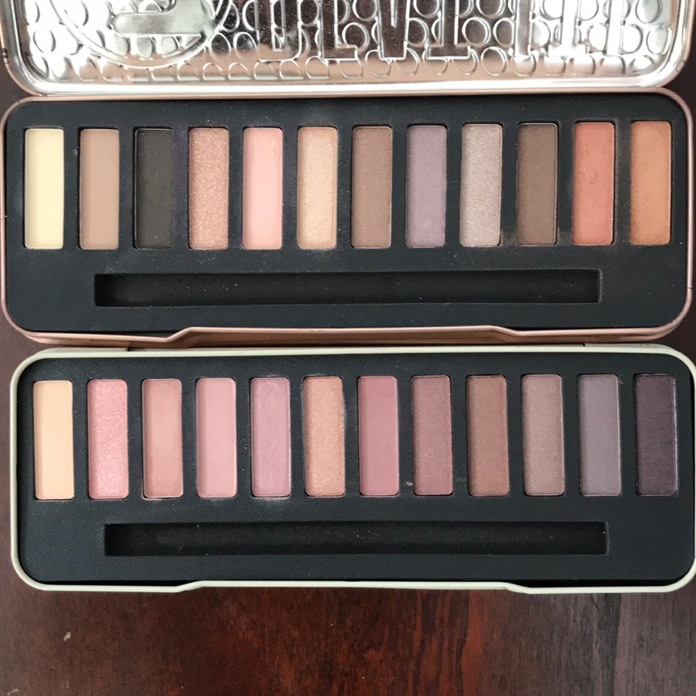 Natural nudes eye color palette